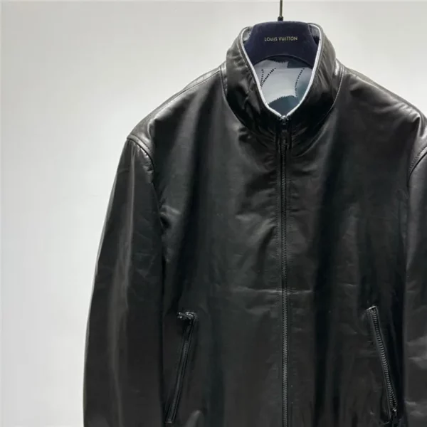 2023fw Louis Vuitton Real Leather Jacket