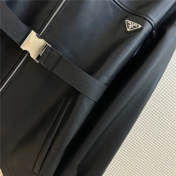 2022ss Prada Leather Jacket