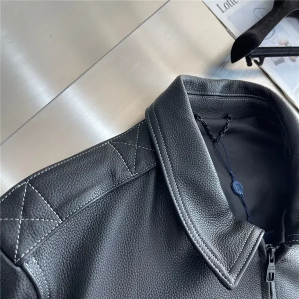 2022fw Louis Vuitton Real Leather Jacket