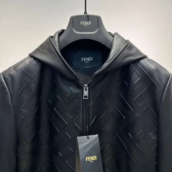 2022ss Fendi Real leather Jacket