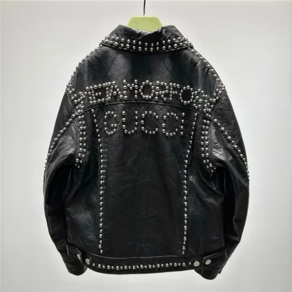 2023fw Gucci Real Leather Jacket