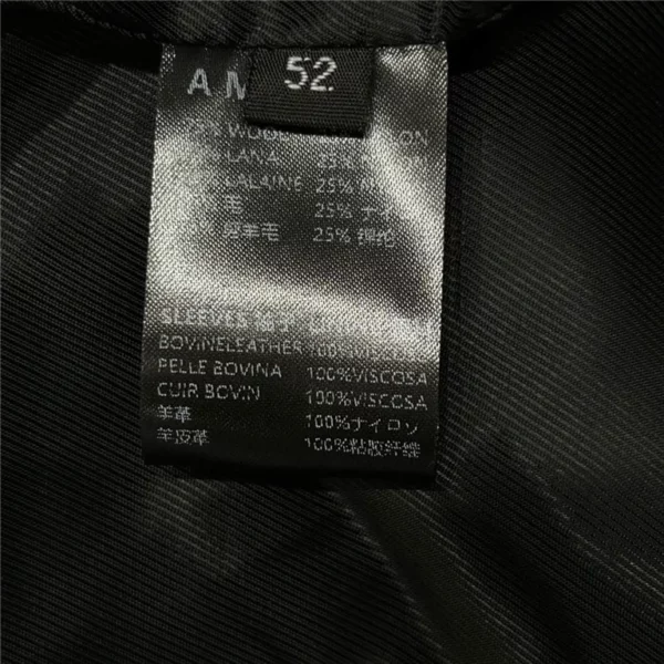 2023fw Amiri Leather Jacket