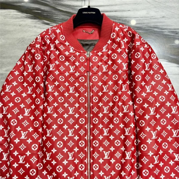 2023fw Louis Vuitton Real Leather Jacket