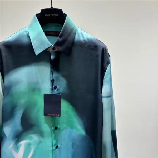 2023fw Louis Vuitton Silk Shirt