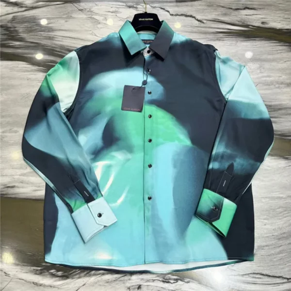 2023fw Louis Vuitton Silk Shirt