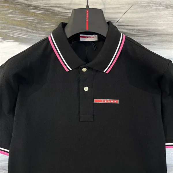 2023ss Prada  Polo Shirt