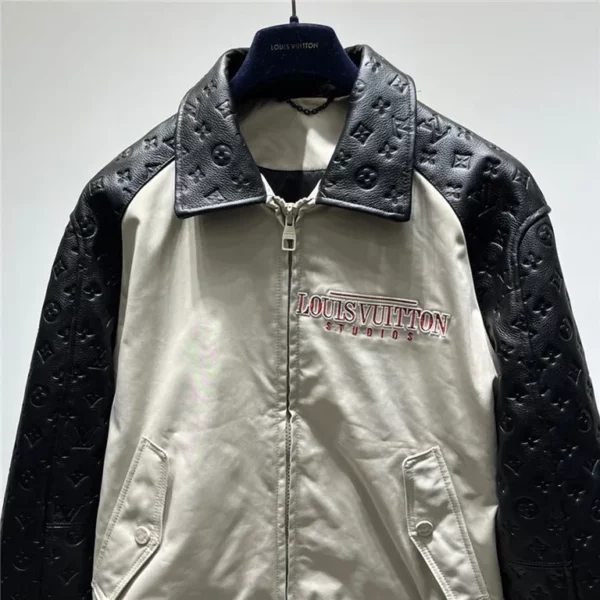 2023fw Louis Vuitton Real Leather Jacket