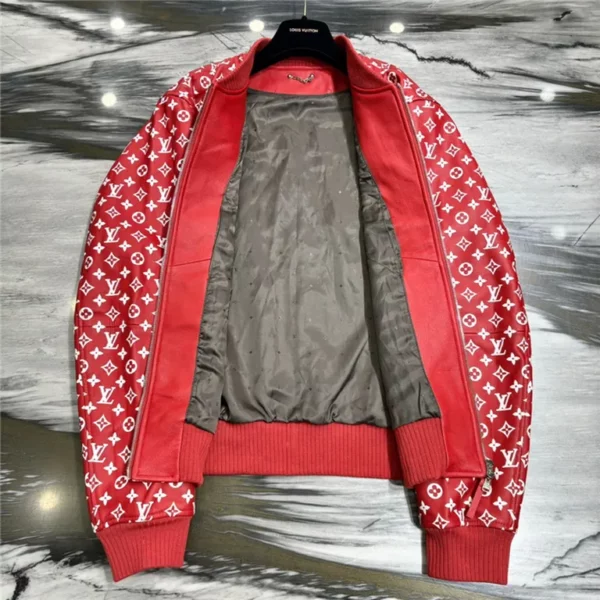 2023fw Louis Vuitton Real Leather Jacket