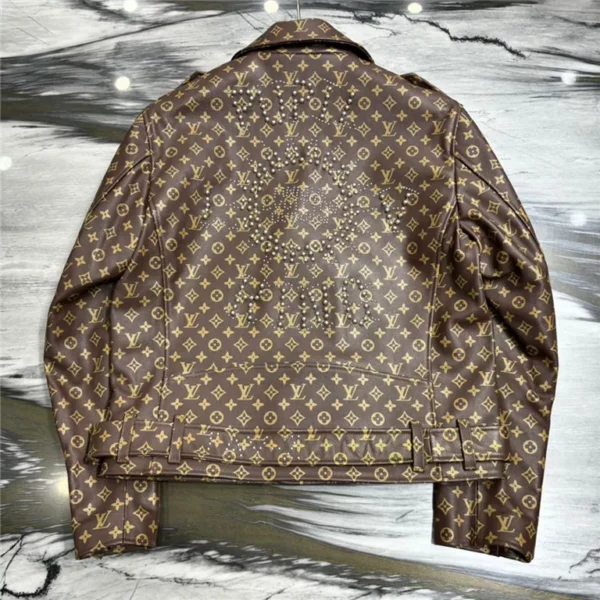 2023fw Louis Vuitton Real Leather Jacket