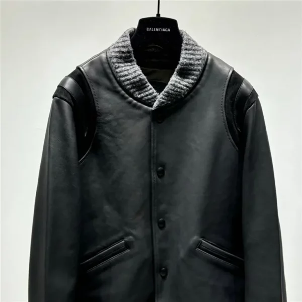 2023fw OW Real Leather Jacket