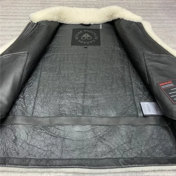 Moose Knuckles Real leather coat