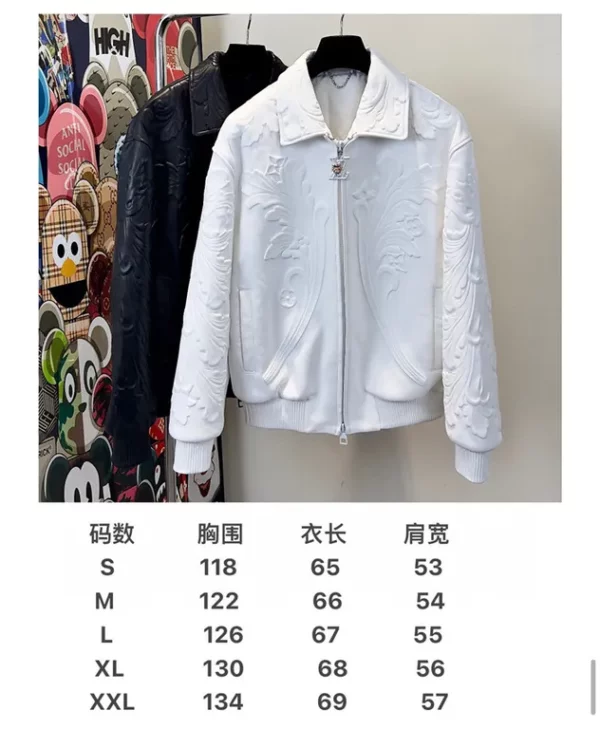 2023fw Louis Vuitton Real Leather Jacket