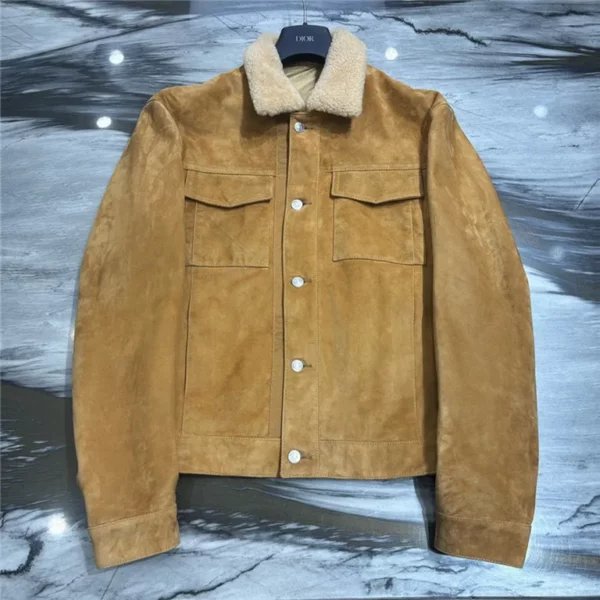 2023fw Dior Real Leather Jacket