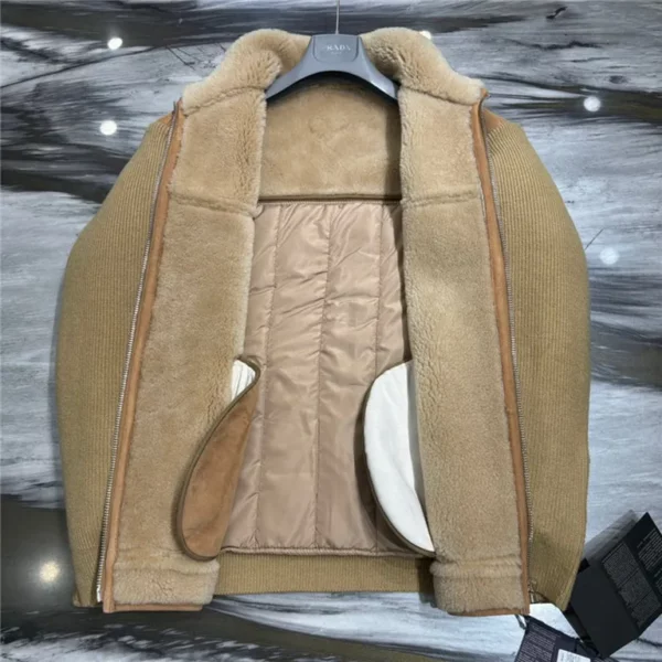 2023fw Prada Real Leather Jacket