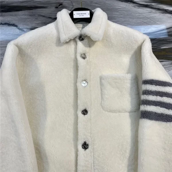 Thom Browne Real Leather Coat