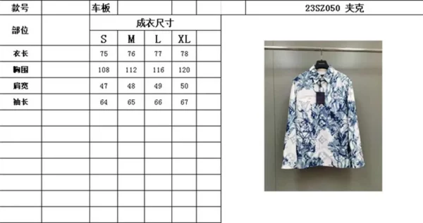 2023SS Louis Vuitton Shirt Jacket