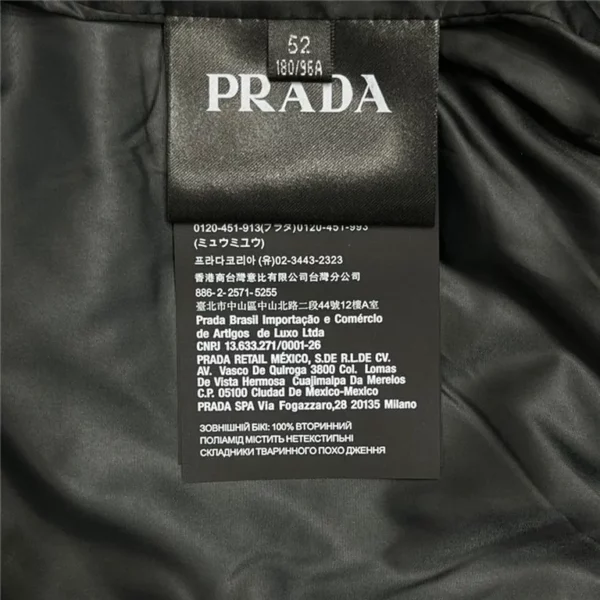 2023fw Prada Cotton