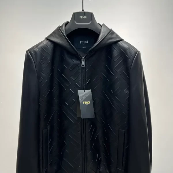 2022ss Fendi Real leather Jacket