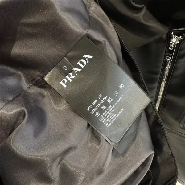 2023fw Prada Real Leather Jacket