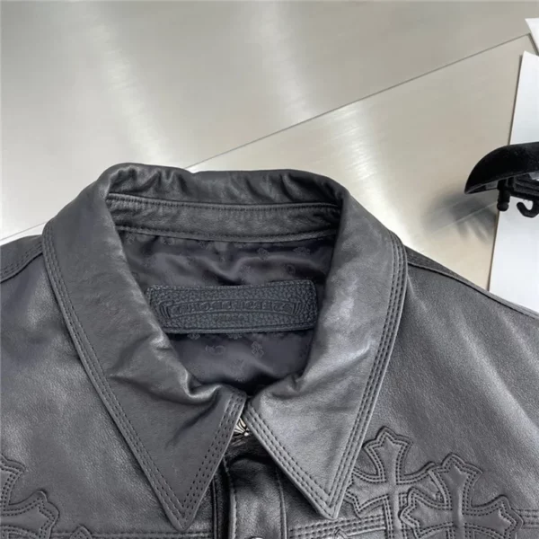 2022fw Chrome Hearts Real Leather Jacket