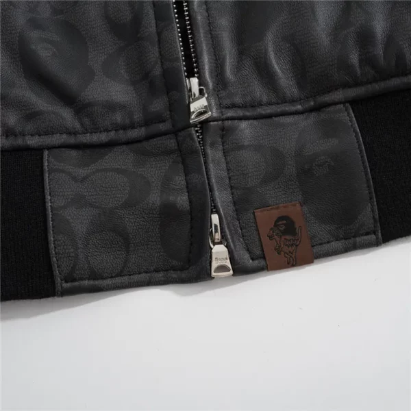 2022ss BAPE Real Leather Jacket