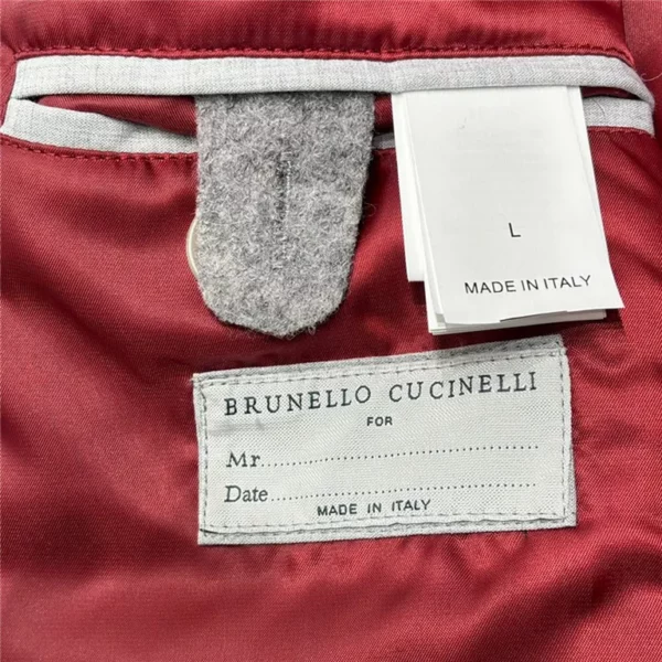 Brunello Cucinelli Real Leather Jacket