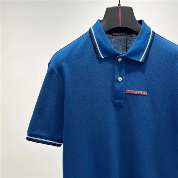 2023ss Prada  Polo Shirt