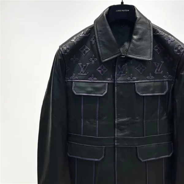 Louis Vuitton Real leather Jacket