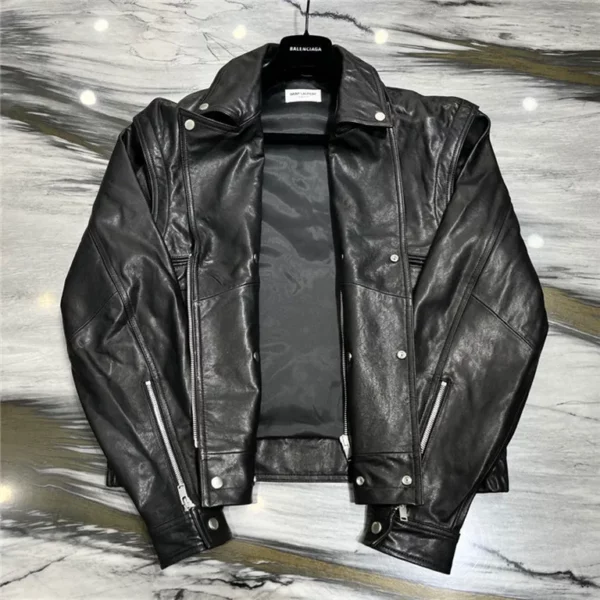 2023fw Saint Laurent Leather Jacket