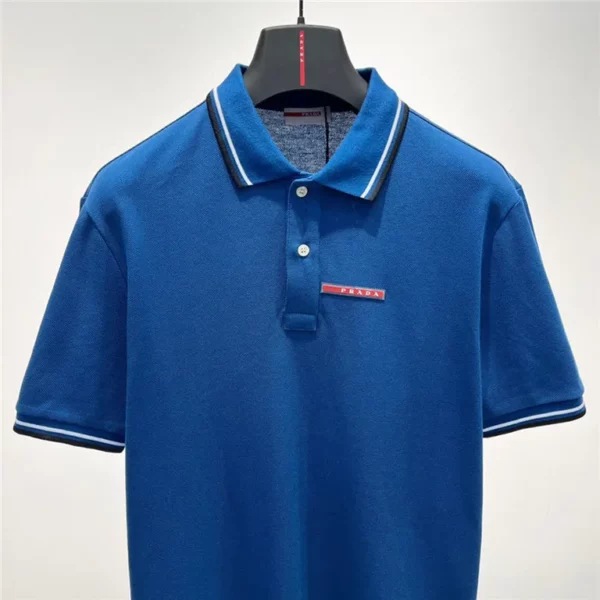 2023ss Prada  Polo Shirt