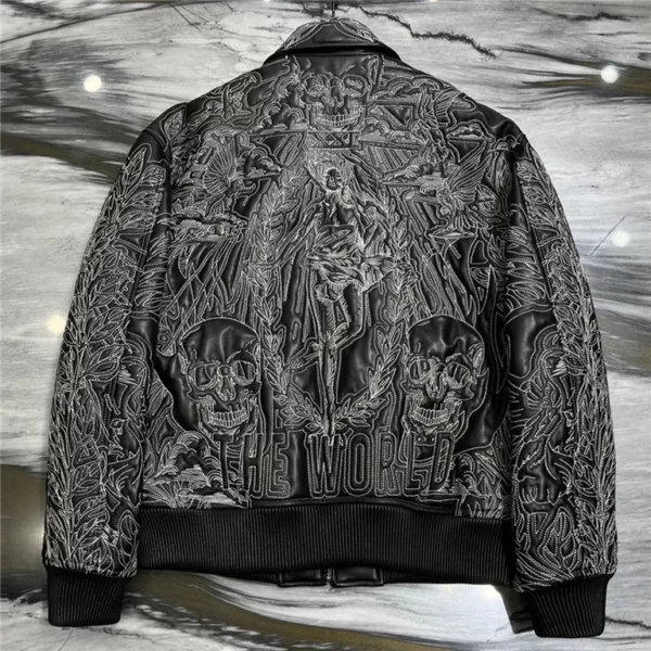 2023fw Louis Vuitton Real Leather Jacket