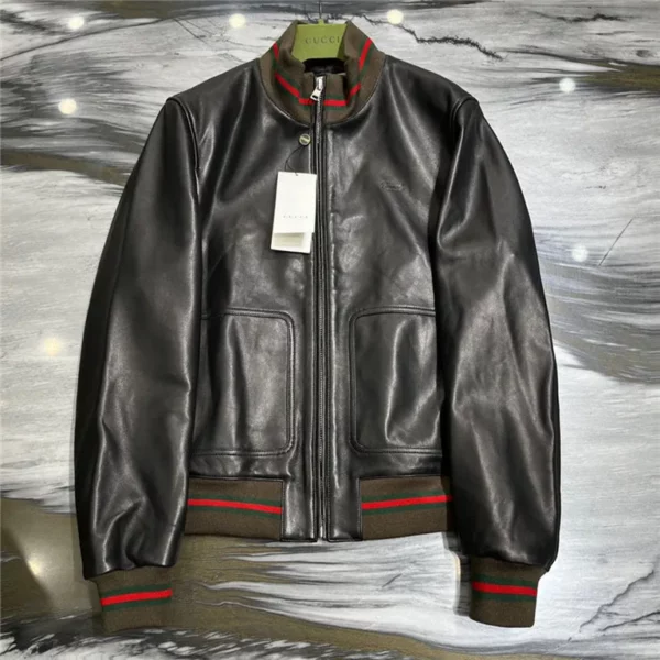 2023fw Gucci Real Leather Jacket