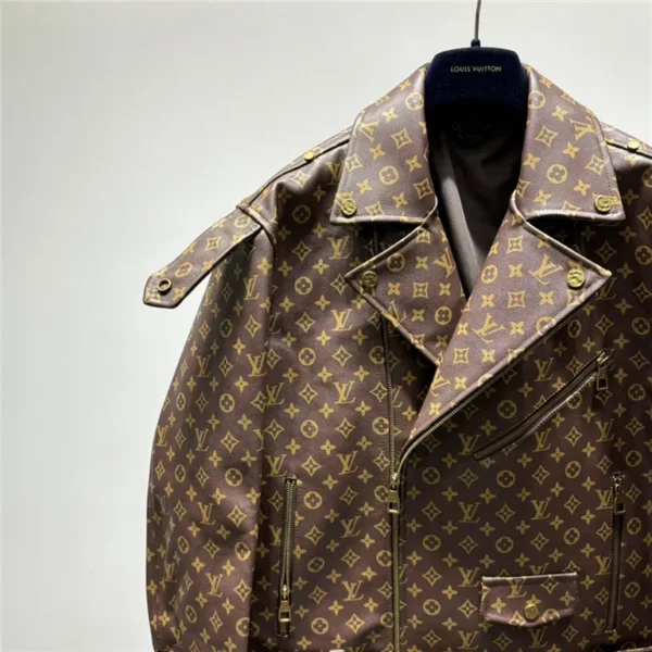 2023fw Louis Vuitton Real Leather Jacket