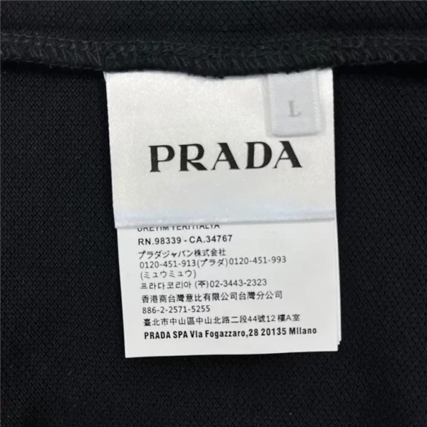 2023ss Prada  Polo Shirt