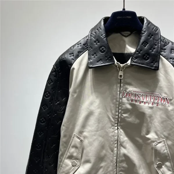 2023fw Louis Vuitton Real Leather Jacket