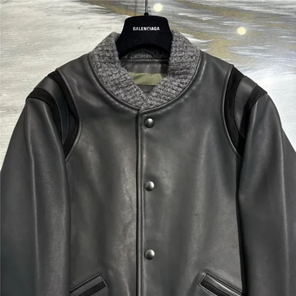 2023fw OW Real Leather Jacket