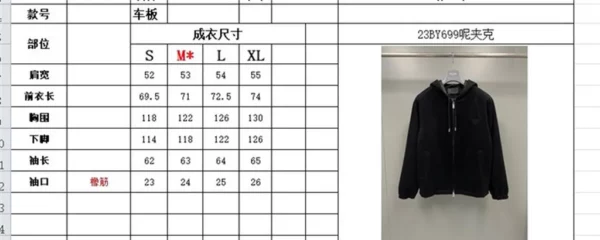 2023fw Prada Jacket