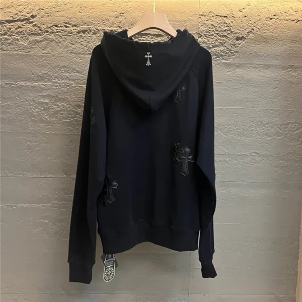 Chrome Hearts Leather Hoodie