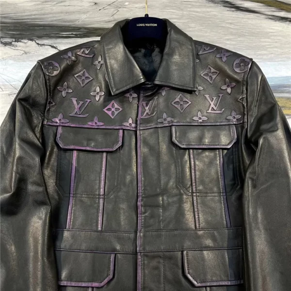 Louis Vuitton Real leather Jacket