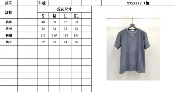 2023ss Dior T Shirt