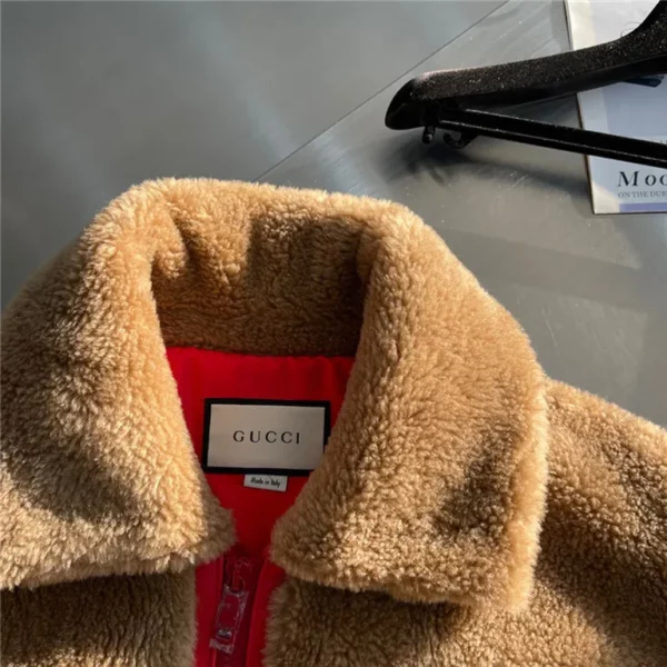 2022fw Gucci Real Leather Jacket