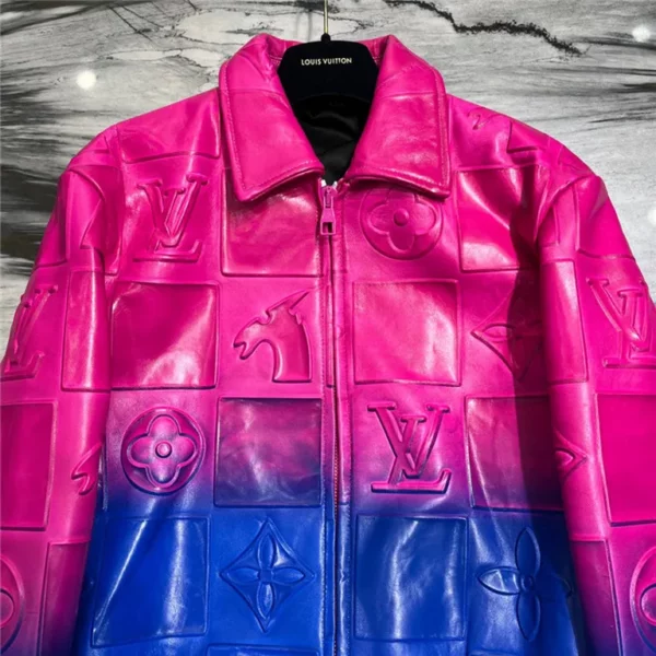 2023fw Louis Vuitton Real Leather Jacket