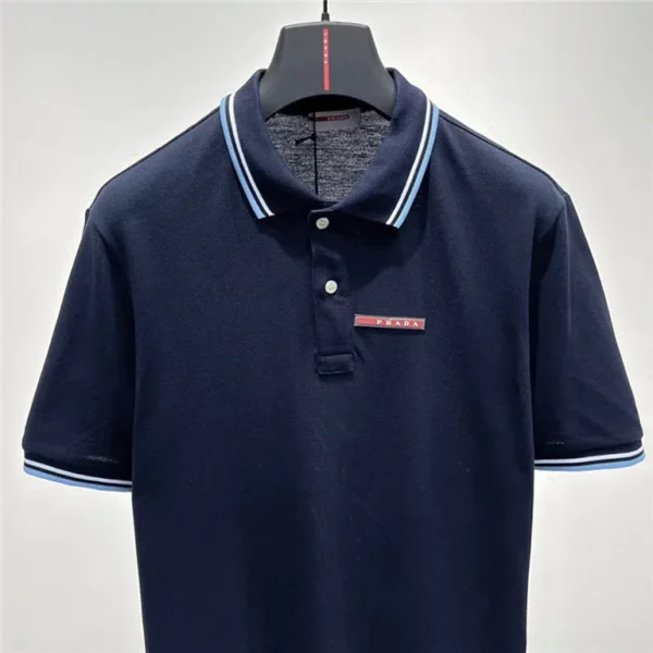 2023ss Prada  Polo Shirt