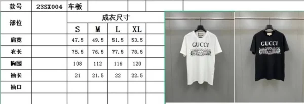 2023ss  Gucci T Shirt