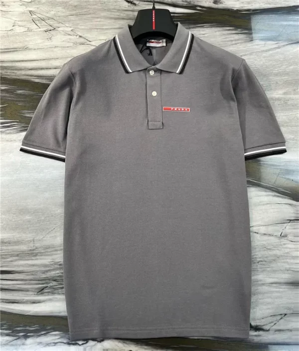 2023ss Prada  Polo Shirt