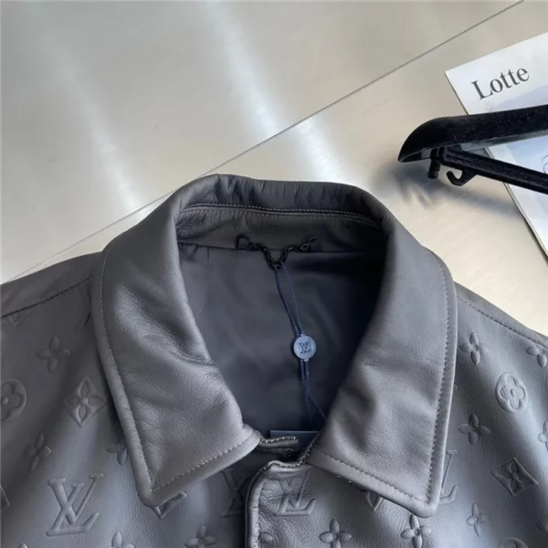 2022fw Louis Vuitton Real leather Jacket