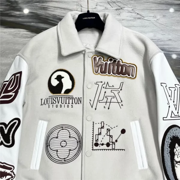 2023fw Louis Vuitton Real Leather Jacket