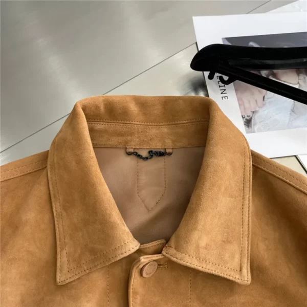 2022ss Louis Vuitton Real Leather Jacket