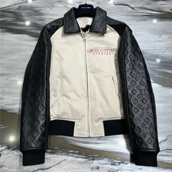 2023fw Louis Vuitton Real Leather Jacket