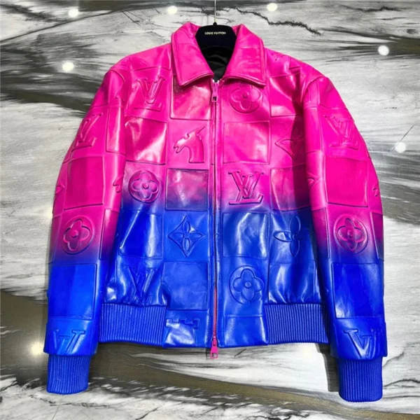 2023fw Louis Vuitton Real Leather Jacket